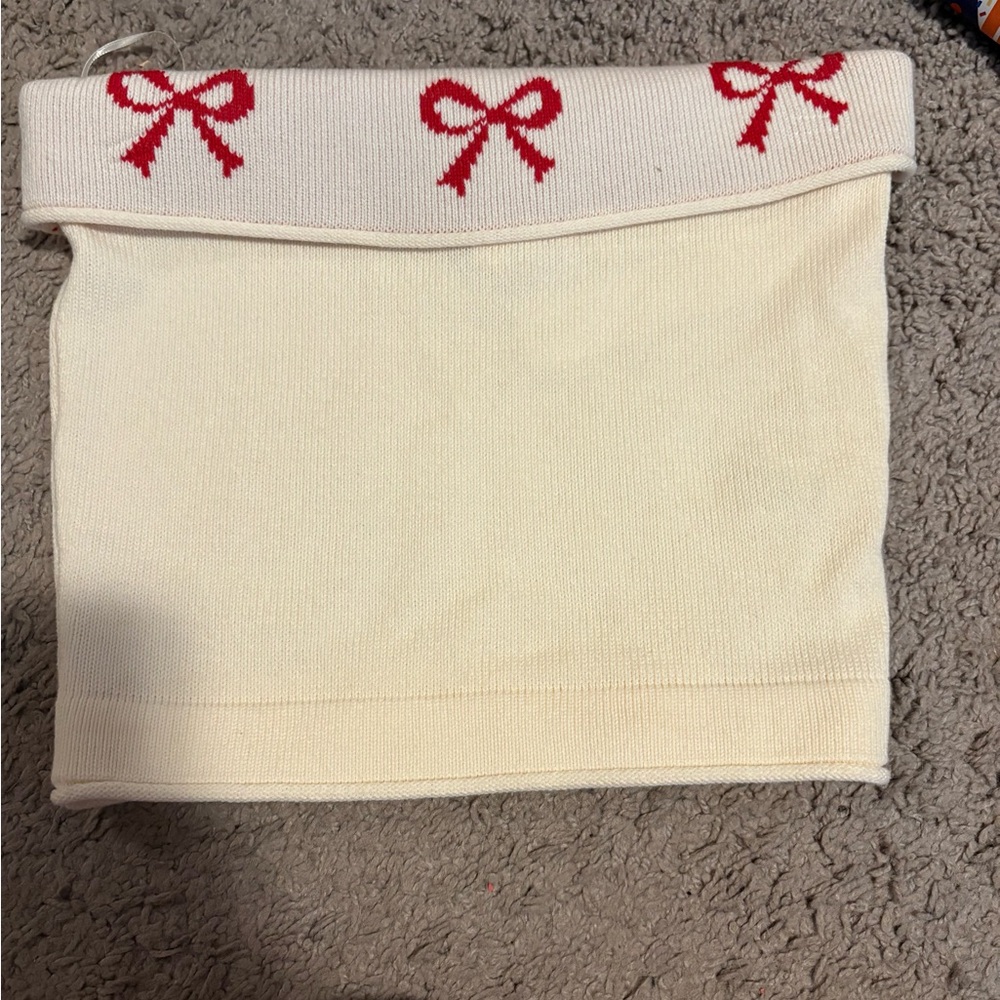 NWT Workshop Republic Clothing Ivory Knit Top